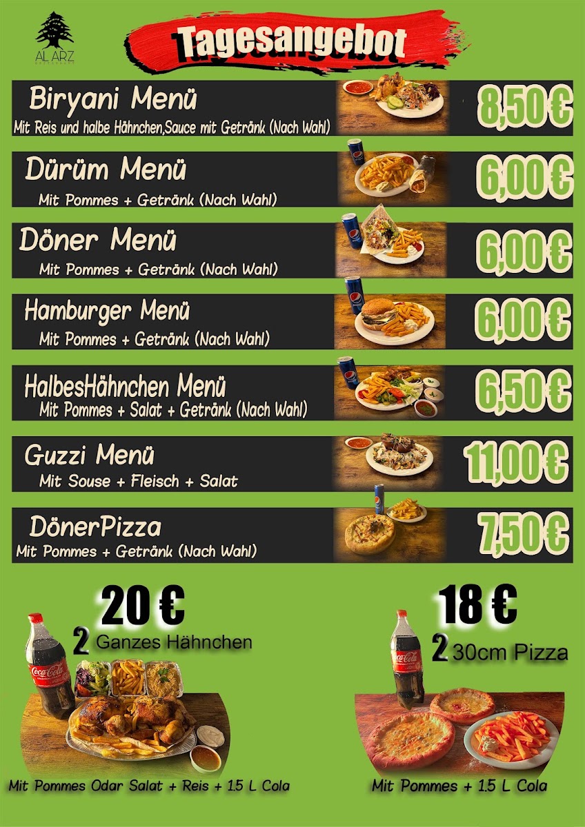Menu Al Arz Restaurant-2
